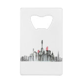 Make-up Sky Line Creditkaart Flessenopener (Achterkant)
