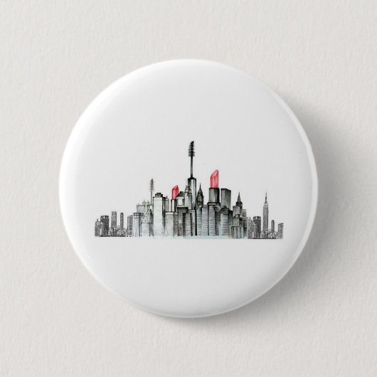 Make-up Sky Line Ronde Button 5,7 Cm (Voorkant)