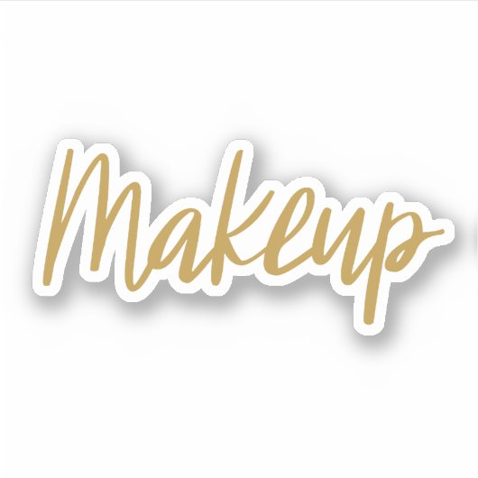 Make-up Storage Sticker (Voorkant)