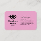 Make-up stylist gepersonaliseerd Visitekaartje (Achterkant)