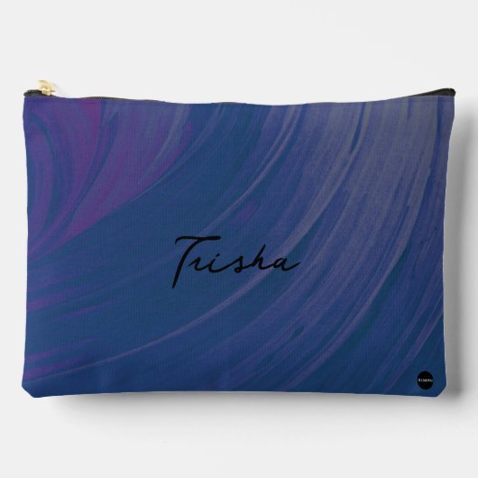 Make-up tas Donkerblauwe Swoosh HMbyWG (Voorkant)