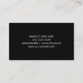 Make-up Tools | Lipstick Kus Vlek Visitekaartje (Achterkant)