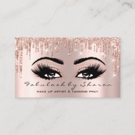 make - up van artiest & looiengebeten druppels visitekaartje