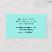 Make-up van de Stippen van de Uitbreidingen van de Visitekaartje (Achterkant)