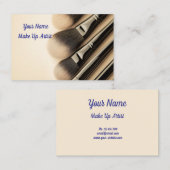 Make up visitekaartje (Voorkant / Achterkant)