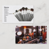 make-up visitekaartje (Voorkant / Achterkant)