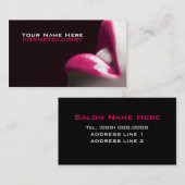 make-up Visitekaartjes voor artiesten (Voorkant / Achterkant)