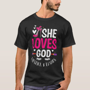 Make-up Vrouwen Meisjes Make-up Kunstenaar Cosmeto T-shirt