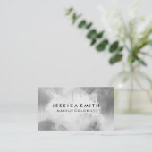 Make-up Waterverf grijs Visitekaartje (Staand voorkant)