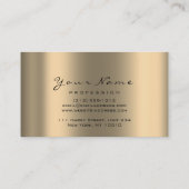 Make-up Wenkbrauw Ogen Wimpers Glitter SPA Gold Se Visitekaartje (Achterkant)