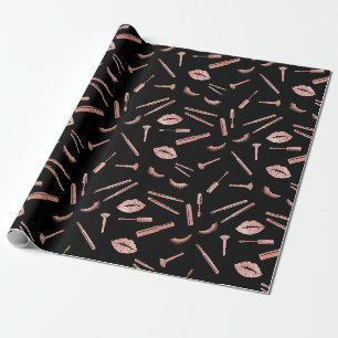 Make-up, wenkbrauw, ogen, wimpers, Roos goud Cadeaupapier