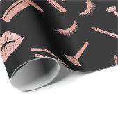 Make-up, wenkbrauw, ogen, wimpers, Roos goud Cadeaupapier (Rol Hoek)