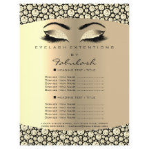 Make-up Wimper Schoonheid Diamant Sepia Flyer Prij