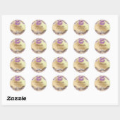 Make-up Zebra Sticker Sieraden Sparkle Pink Gold (Vel)