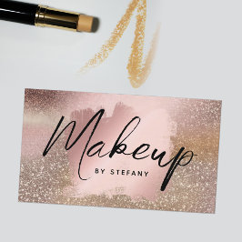 Make-upartiest Eyeliner Lettering Pastel Glam Visitekaartje