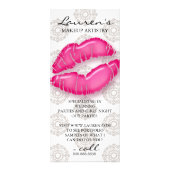 Make-upartiest Marketing Kaarten Beauty Lips Gloss Reclamekaart (Voorkant)