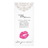 Make-upartiest Marketing Kaarten Beauty Lips Gloss Reclamekaart (Achterkant)