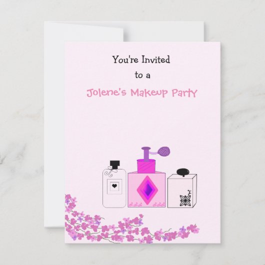Make-upfeest Kaart (Voorkant)
