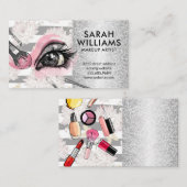 Make-upkit Accessoires | Close-up oog Visitekaartje (Voorkant / Achterkant)