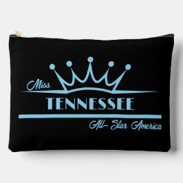 Make-upkoffer voor missverkiezingen Blauw en Zwart Etui