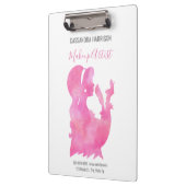 Make-upkunstenaar Beauty Salon Gepersonaliseerde W Klembord (Links)