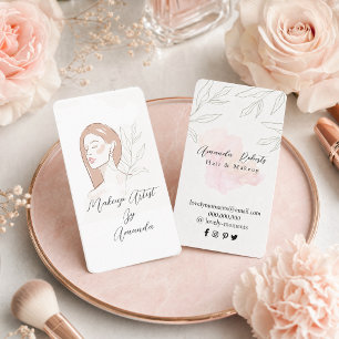 Make-upkunstenaar Chic Beauty Natural Visitekaartje