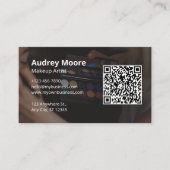 Make-upkunstenaar Elegant Trendy Ontwerp Visitekaartje (Voorkant)