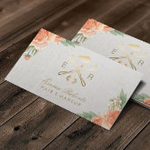 Make-upkunstenaar Gouden Lippen & Droger Salon Afs Afsprakenkaartje