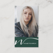 Make-upkunstenaar Haarstylist Nail Tech Beauty Sal Visitekaartje (Voorkant)