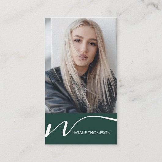 Make-upkunstenaar Haarstylist Nail Tech Beauty Sal Visitekaartje (Voorkant)