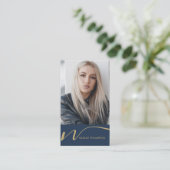 Make-upkunstenaar Haarstylist Nail Tech Beauty Sal Visitekaartje (Staand voorkant)