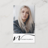 Make-upkunstenaar Haarstylist Nail Tech Beauty Sal Visitekaartje (Voorkant)