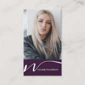 Make-upkunstenaar Haarstylist Nail Tech Beauty Sal Visitekaartje (Voorkant)