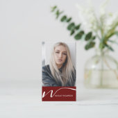 Make-upkunstenaar Haarstylist Nail Tech Beauty Sal Visitekaartje (Staand voorkant)