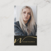 Make-upkunstenaar Haarstylist Nail Tech Beauty Sal Visitekaartje (Voorkant)