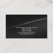 Make-upkunstenaar Professioneel Grijs Visitekaartj Visitekaartje (Achterkant)