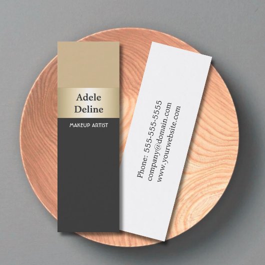 Make-upkunstenaar / schoonheidssalon Visitekaartje