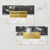 Make-upkwasten | Gloeiend Visitekaartje (Voorkant / Achterkant)