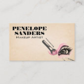 Make-upkwasten | Wimpers Visitekaartje (Voorkant)