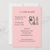 make-uppartij kaart (Achterkant)