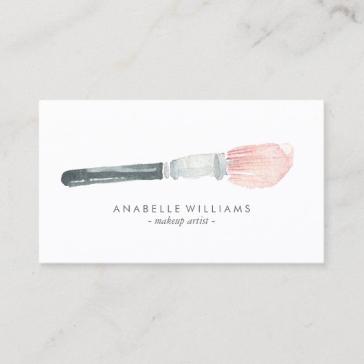 Make-uppenseel Visitekaartje (Voorkant)