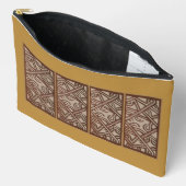 Make-uptas met ontwerp uit Papoea-Nieuw-Guinea Etui (Open)