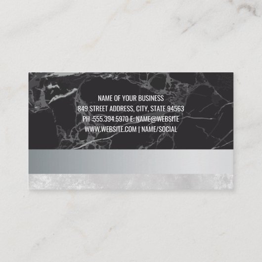 Make-uptas | Mua Kit Visitekaartje (Achterkant)