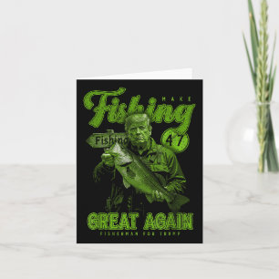 Make Vissen Great Again Funny beroemd gemaakt door Kaart