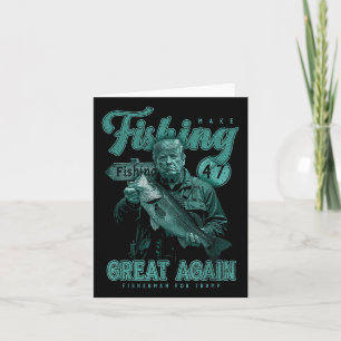 Make Vissen Great Again Funny beroemd gemaakt door Kaart