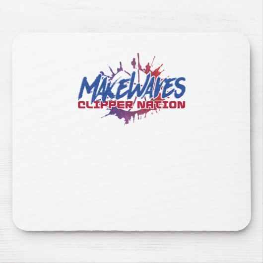 Make Waves Basketbal Muismat (Voorkant)