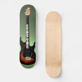 Make Waves Guitar Slinger Skateboard (Voorkant)