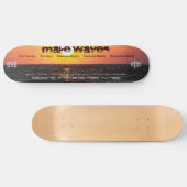 Make Waves Ltd. en Genummerde South Bay Sidewalk S Skateboard (Horizontaal)
