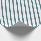 Make Your Gift Calmly Elegant in Teal Blue Cadeaupapier (Hoek)