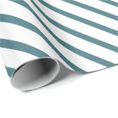 Make Your Gift Calmly Elegant in Teal Blue Cadeaupapier (Rol Hoek)
